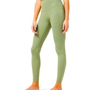 Mint lululemon align leggings barely worn